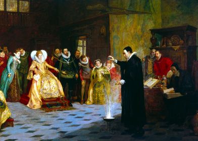 John Dee and the Queen