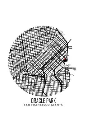 Oracle Park Stadium Map