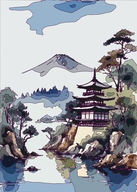 Japanese Landscape 6