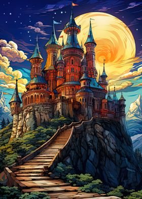 The castle fairy tale