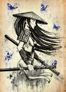 Female Samurai Japan