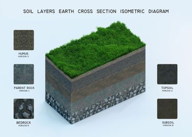 Soil Layers Earth 