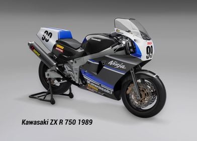 Kawasaki ZX R 750 1989
