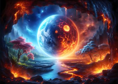 Space Fantasy Landscape