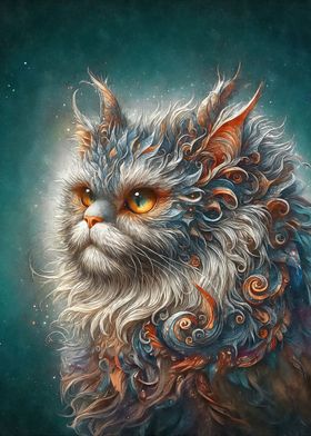 Dragon Persian cat