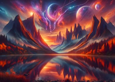 Space Fantasy Landscape