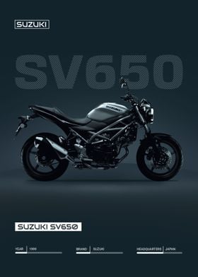 Suzuki SV650 Motorcycle