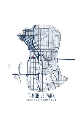 T Mobile Park stadium Map