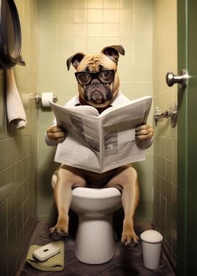 Dog Toilet Newspaper