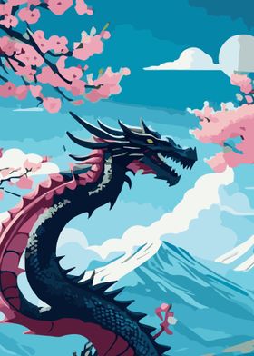 Dragon Cherry Blossom 3