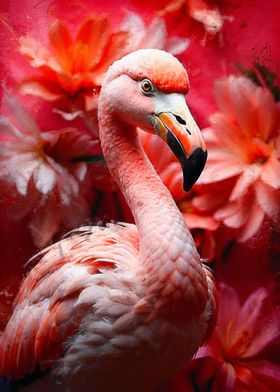 Flamingo in Bloom