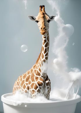 Giraffe Bathroom Animal