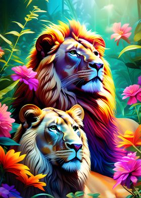 Blossom Lion Kings