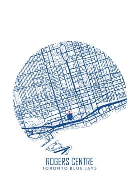 Rogers Centre Stadium Map