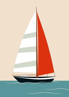 Minimal Sailboat