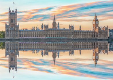 Big Ben Reflection