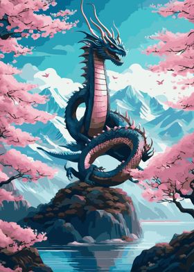 Dragon Cherry Blossom 5