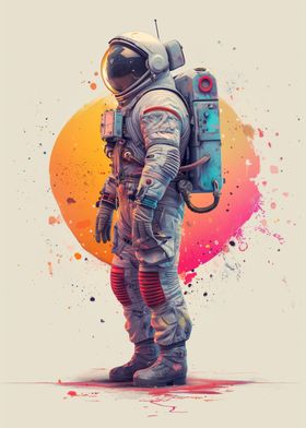 Retro Astronaut