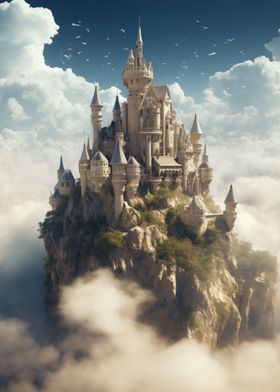 Castle above the clouds