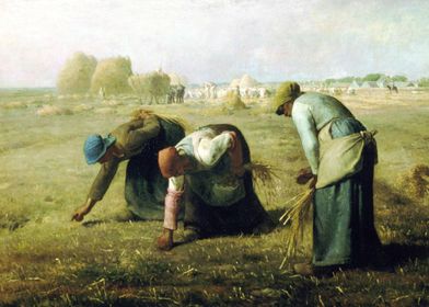 Gleaners by Millet