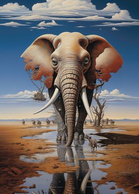 Surreal Pachyderm Symphony