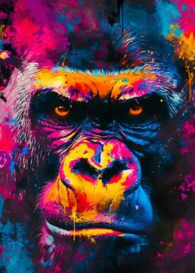 Paintful Gorilla