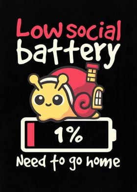 Snail low social battery
