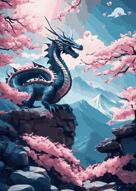 Dragon Cherry Blossom 2