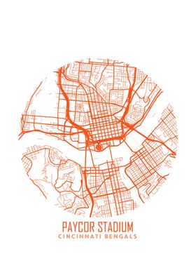 Paycor Stadium Map