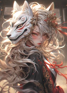 Kitsune Demon Girl