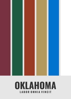 Oklahoma flag colors