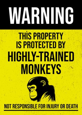 PROPERTY TRAINED MONKEYS