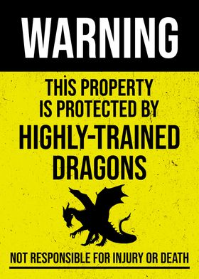 PROPERTY TRAINED DRAGONS