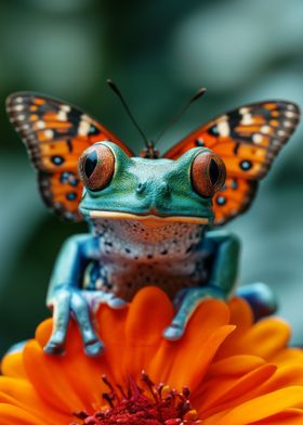 Cute tree frog 