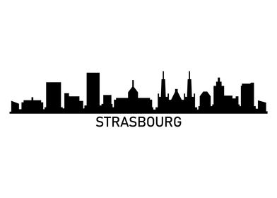 Strasbourg skyline