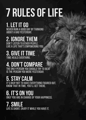 7 Rules Of Life