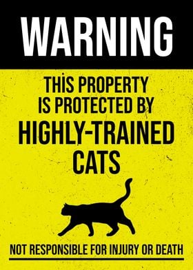 PROPERTY TRAINED CATS