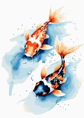 Japanese Koi Fish 3