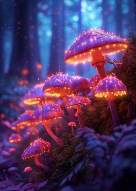 Purple Magic Mushroom 4