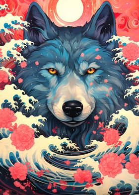 Japan Sea Bloom Wolf