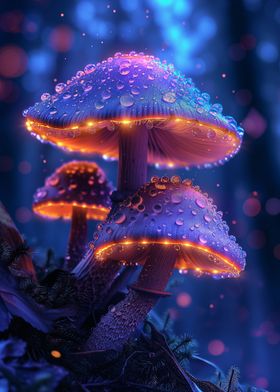 Purple Magic Mushroom 2