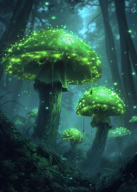 Green Mushroom Magic 3