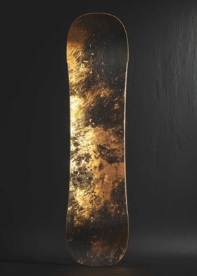 Board 3D Dark Gold