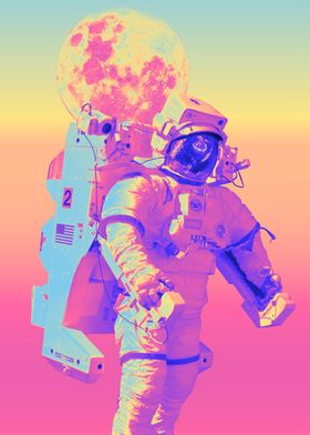 Retro Astronaut