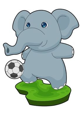 Elephant Soccer Sports