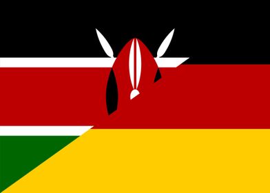 Kenya Germany Flag