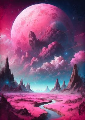 Dreamscape in Magenta