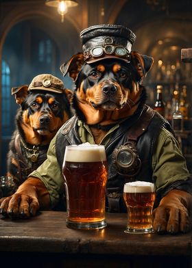 Rottweiler Beer Hound