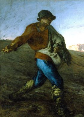 The Sower by Millet