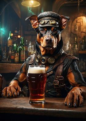 Dobermann Beer Hound